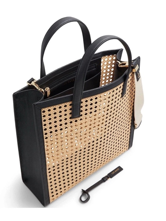Ted Baker London Handbags - Ted Baker Flo June Wicker Tote Bag | NWT